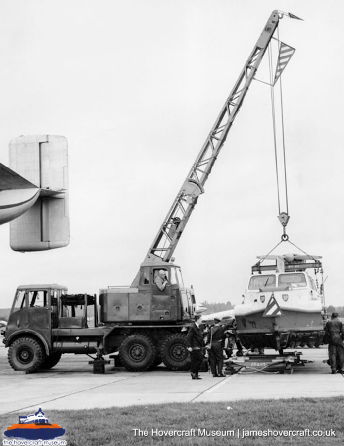 Vickers Hovercraft VA2 -  (credit: The <a href='http://www.hovercraft-museum.org/' target='_blank'>Hovercraft Museum Trust</a>).